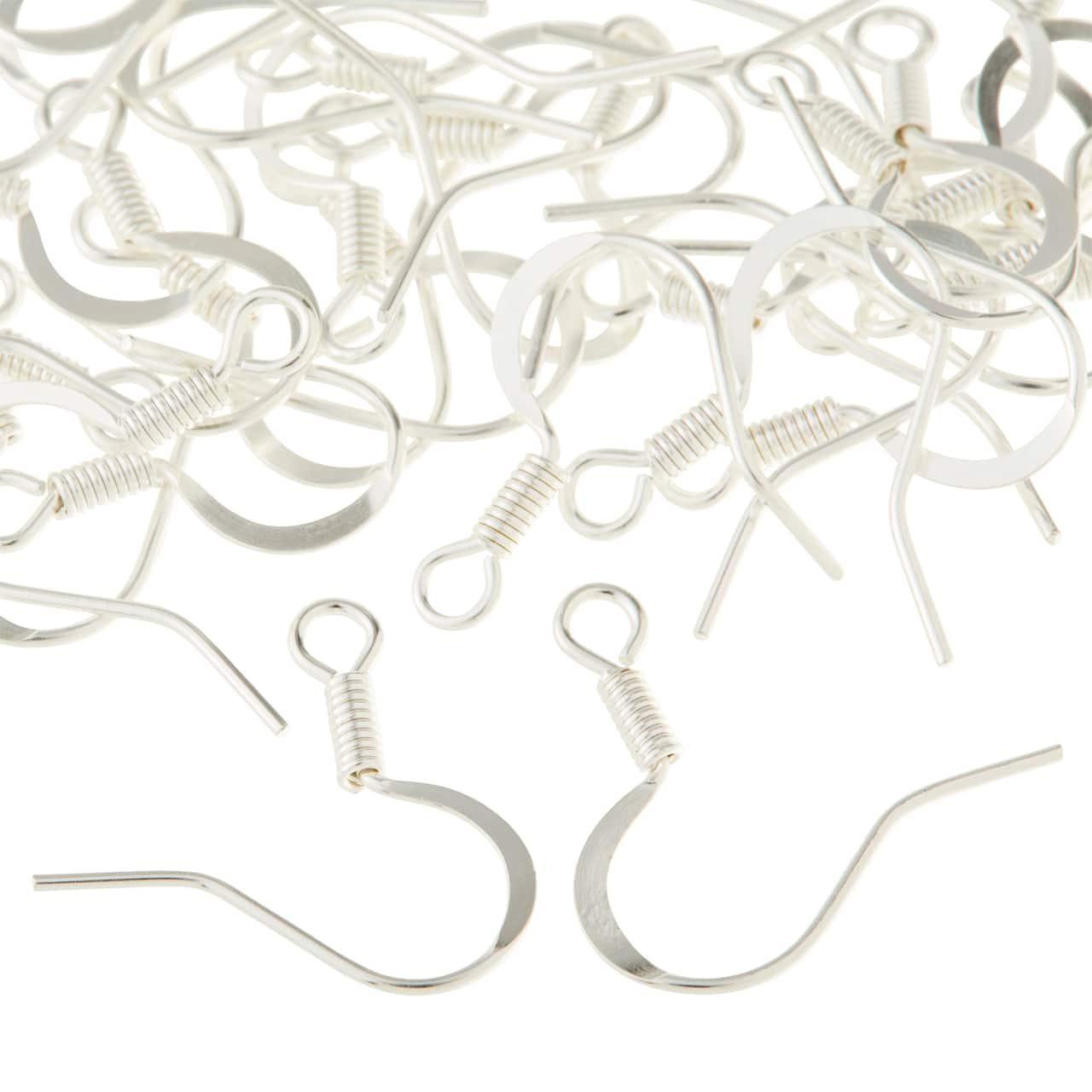 Earring Fish Hooks with Coils by Bead Landing&#x2122;